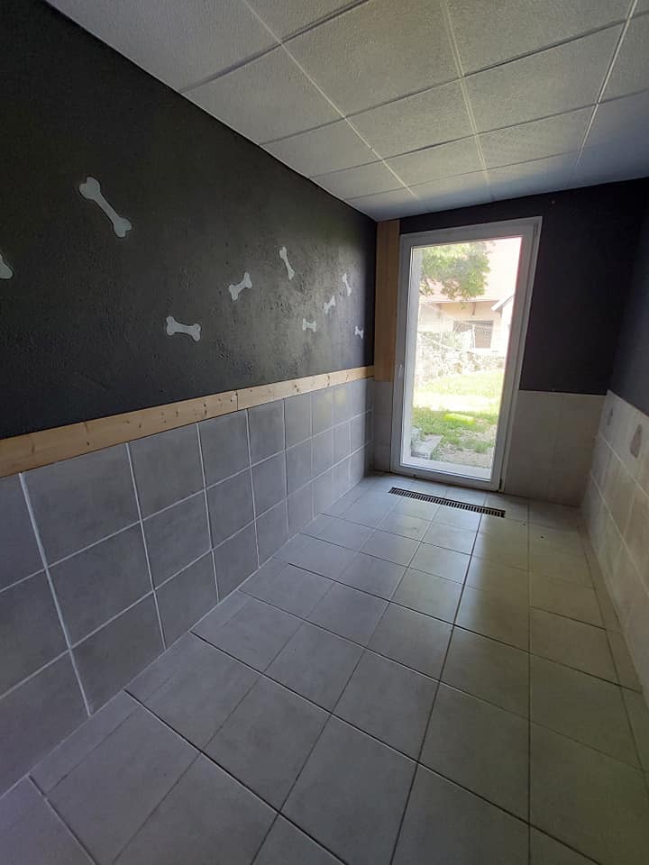 Box carrelé et lumineux